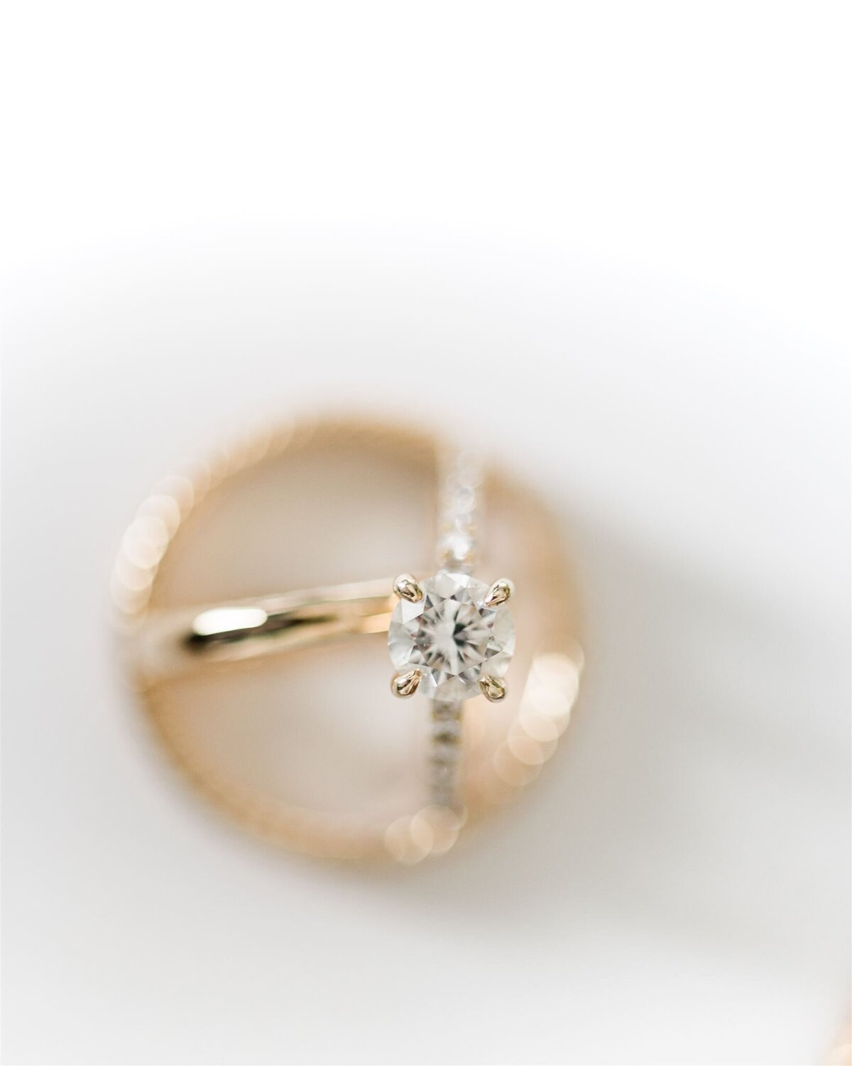 Cape Breton Wedding  Photographer CDM Photography takes photo of wedding rings stacked together