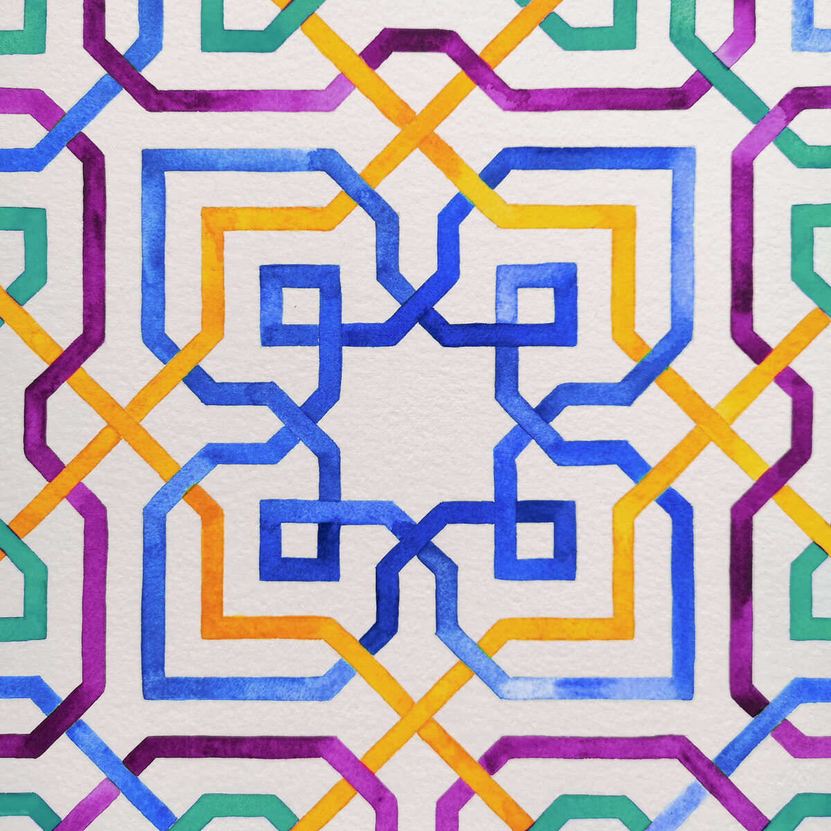 Islamic geometry wallpaper