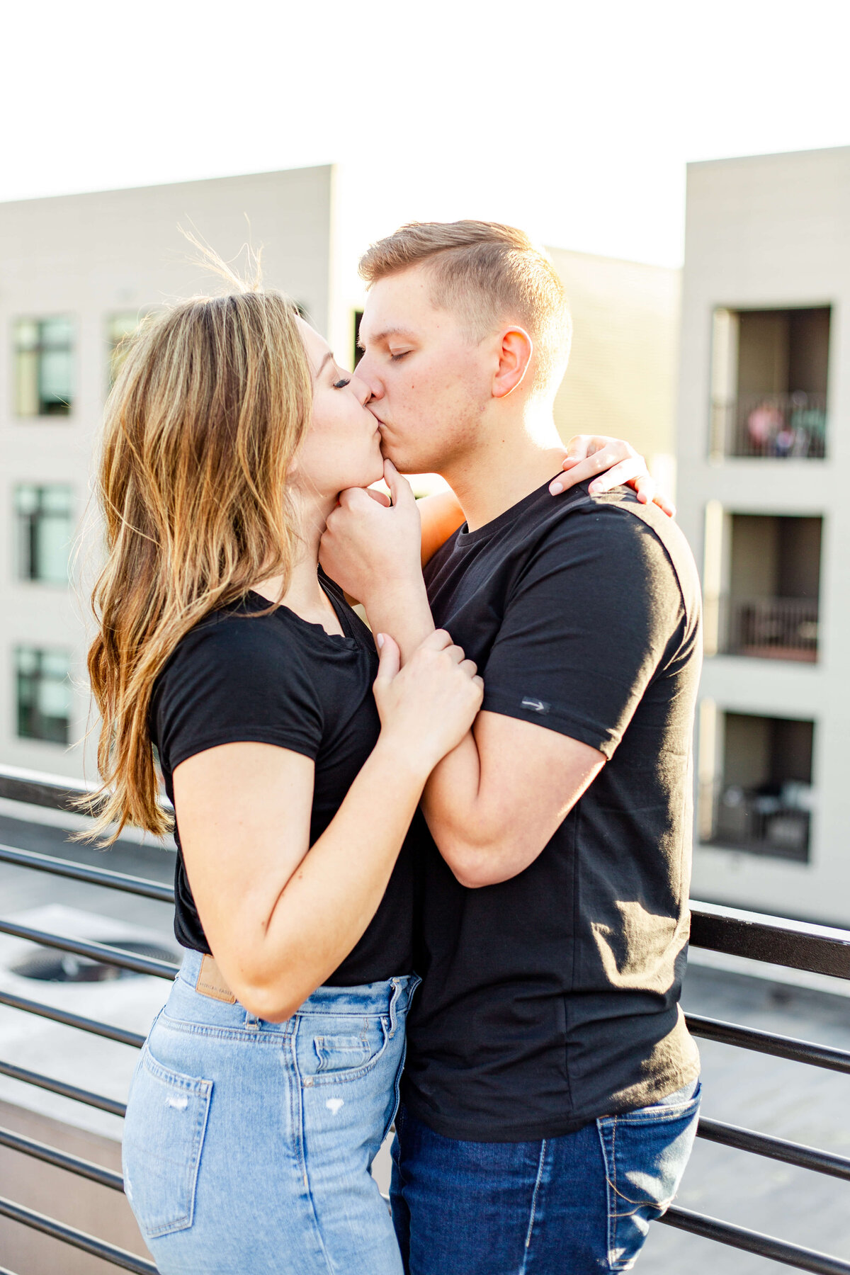 Rooftop-Engagement-Photo-Inspiration-in-Midwest-Bethany-Lane-Photography-2