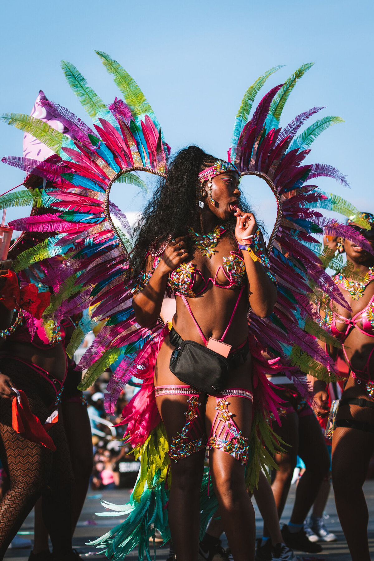 Photos of Masqueraders from Toronto Carnival 2023 - Sunlime Mas Band - Medium Band of The Year 2023-015
