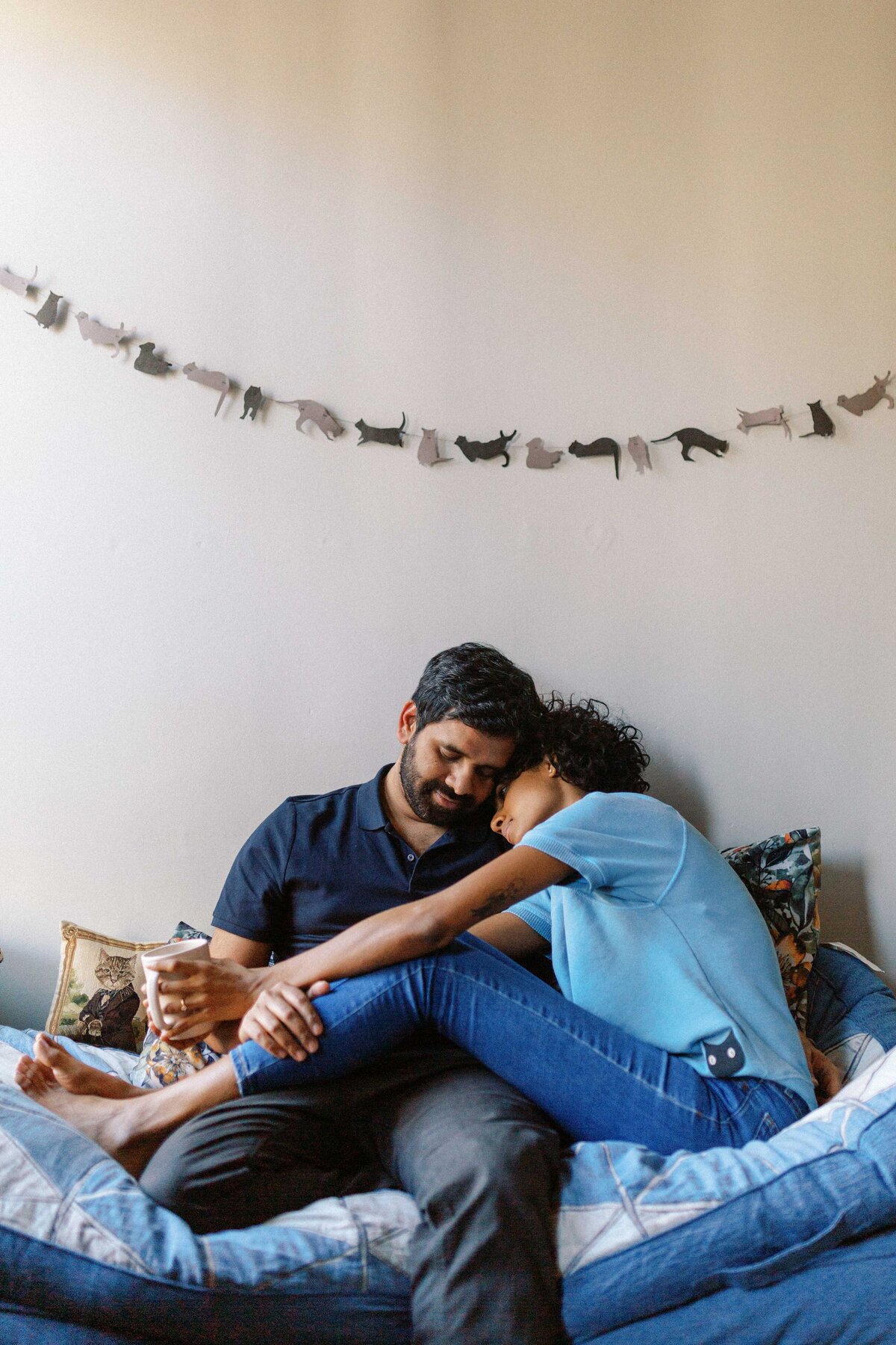new-york-nyc-engagement-photos-at-home-session-indian-couple-1