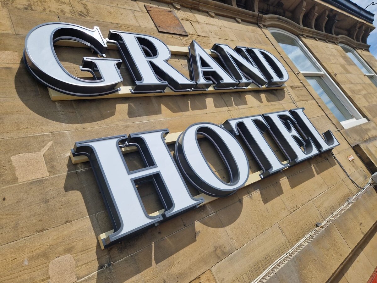 Grand Hotel Tynemouth Signage