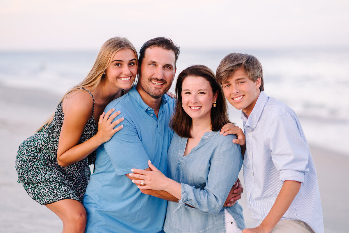 Family Beach Portraits in Myrtle Beach, SC