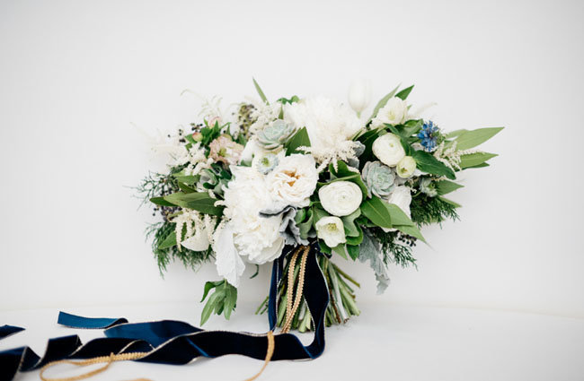 winter white bouquet studio fleurette
