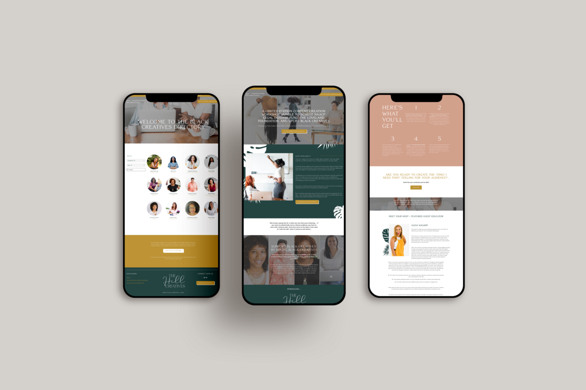 Multiple Phone mockup