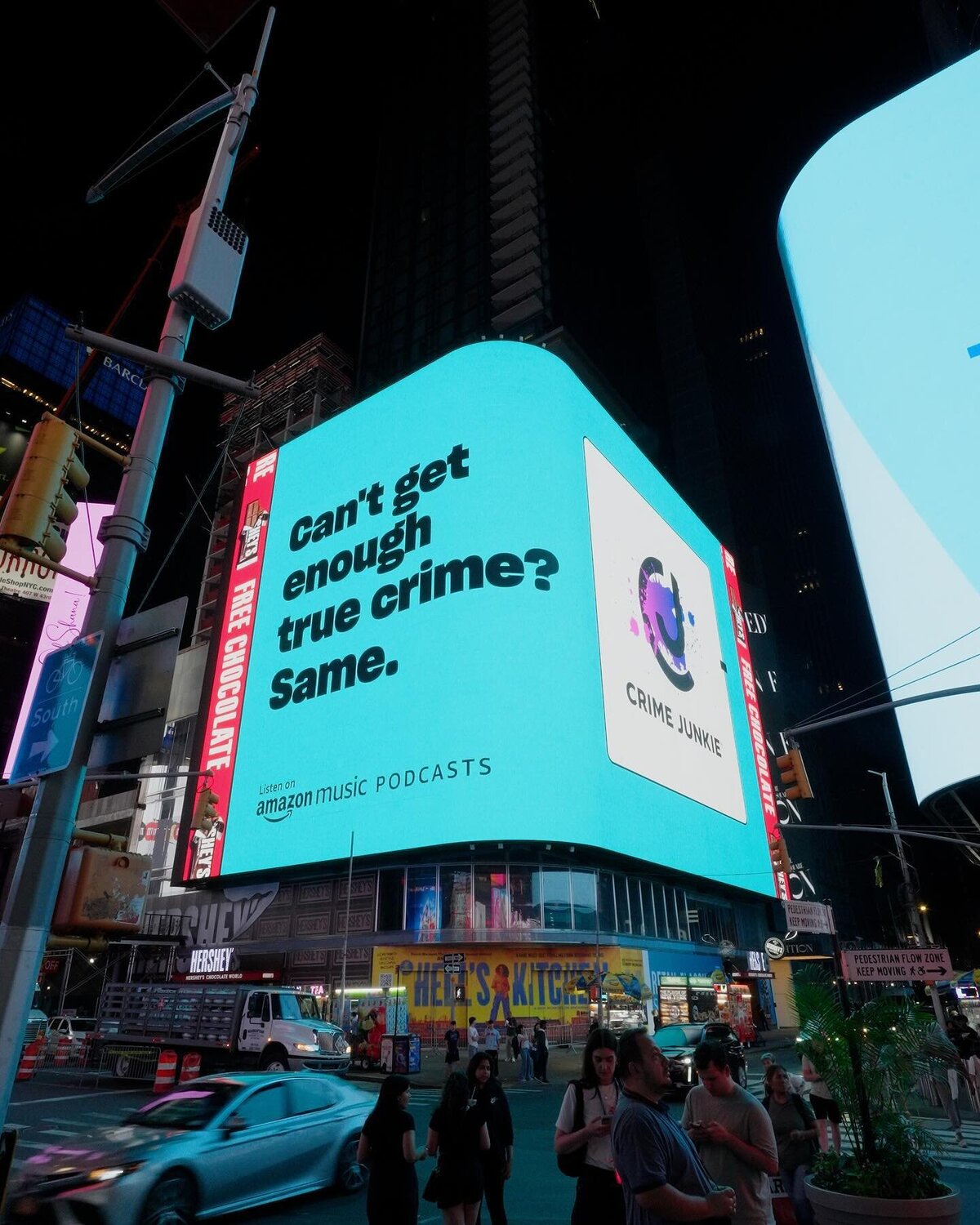 Crime Junkie New York Times Square