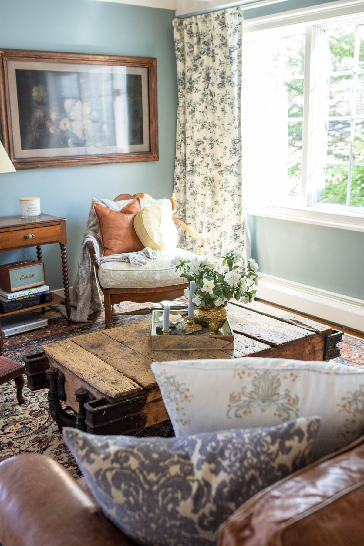 The Ferguson Cottage Living Room Sun Room-5
