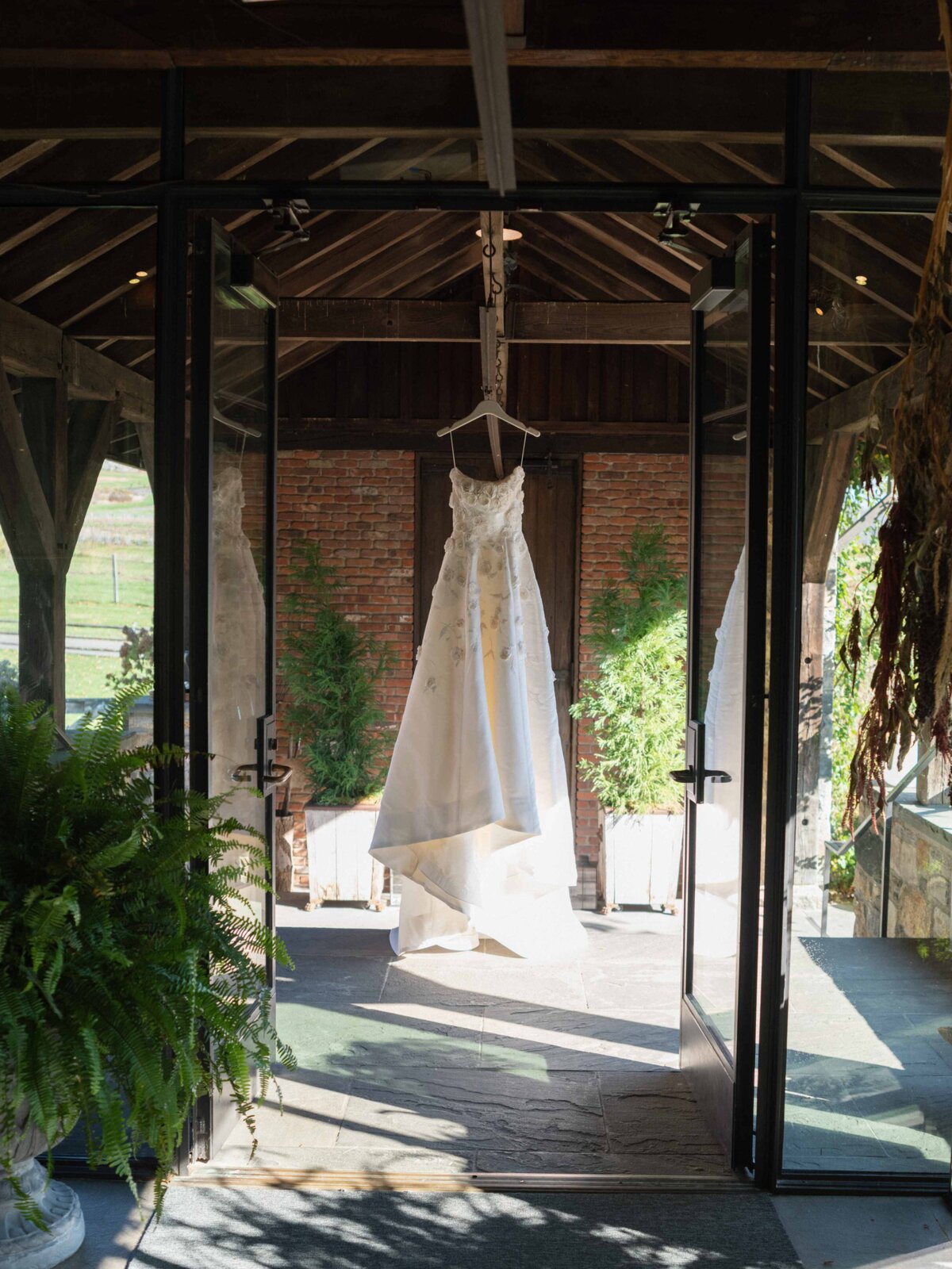 Wedding Gown Hanging