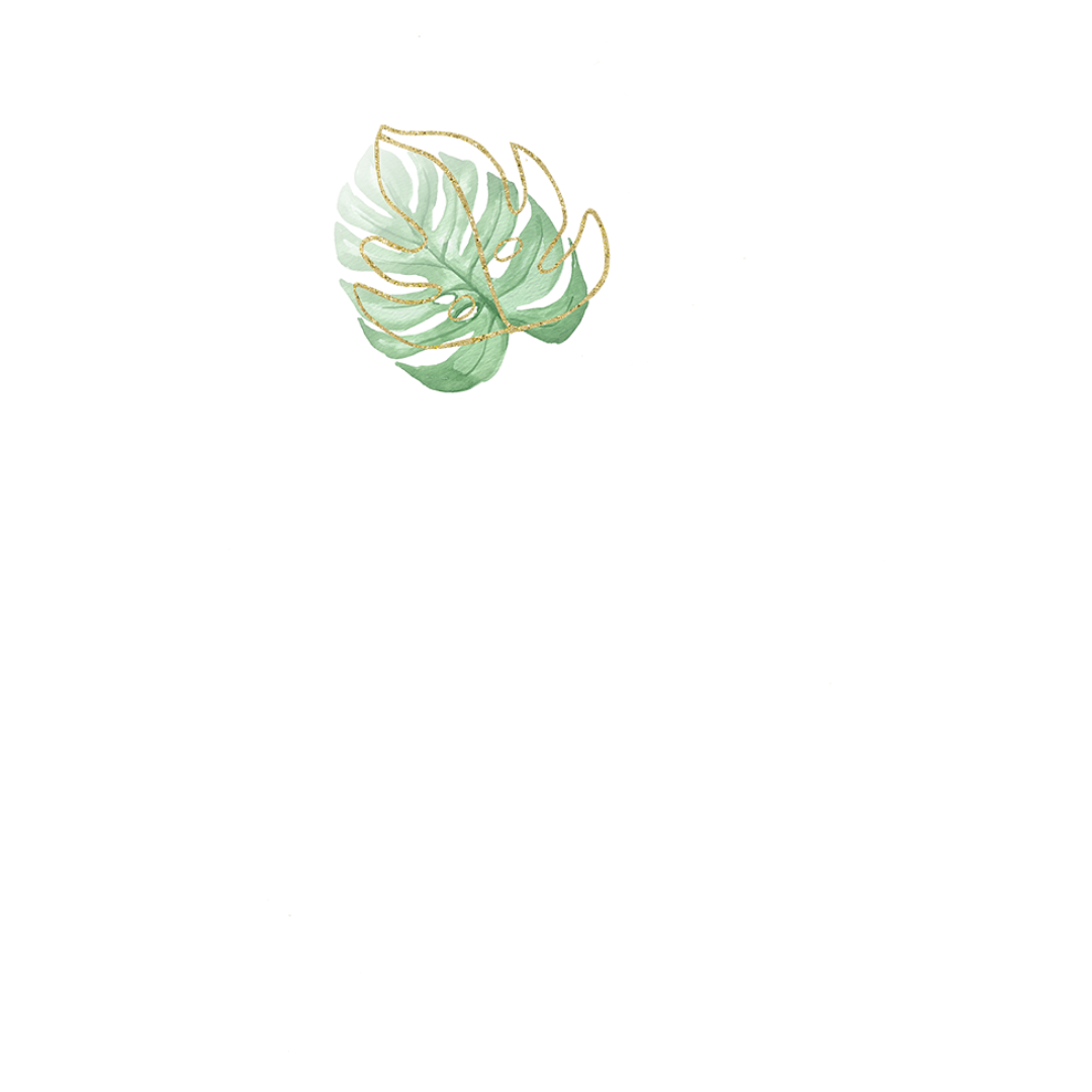 Decorative Monstera leaf