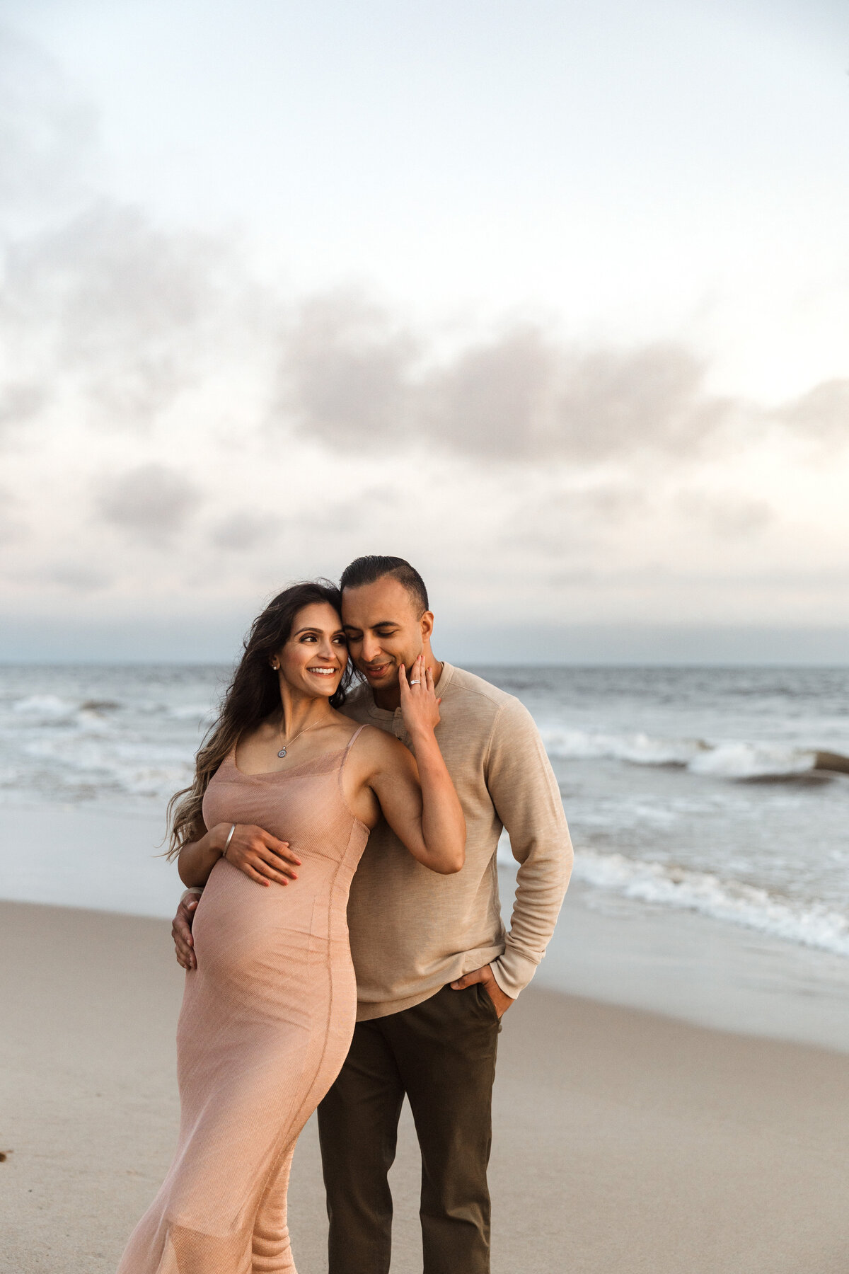 Santa Monica Beach Maternity Photography 109