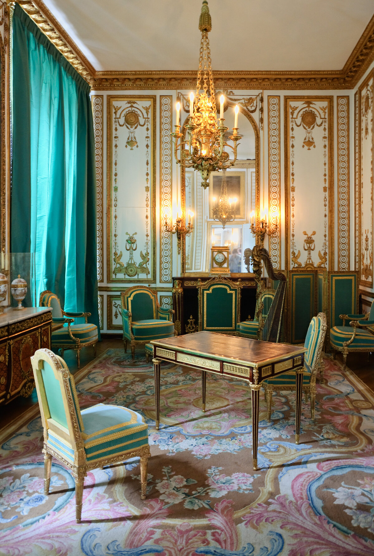 Cabinet Dore Marie-Antoinette, Versailles