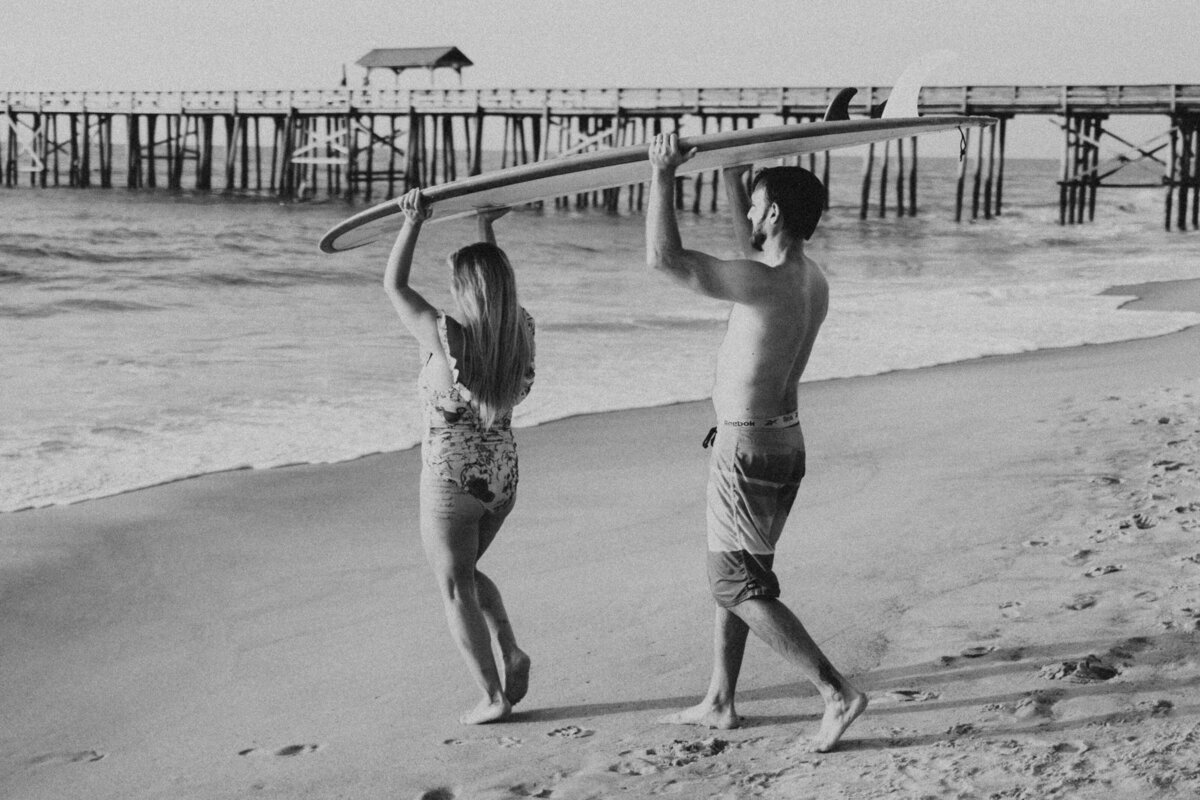 Amelia Island - Surf Couple Photoshoot-240