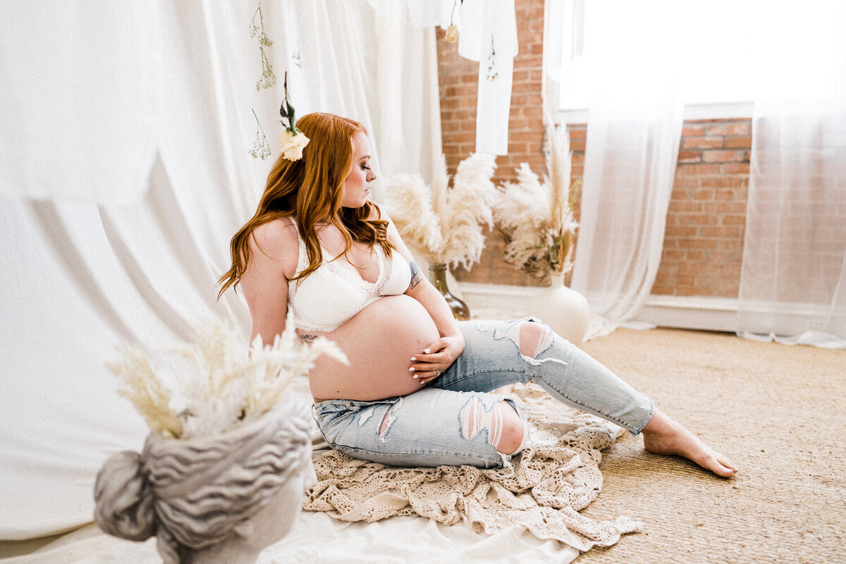 plano maternity photographer - brittnie renee photo