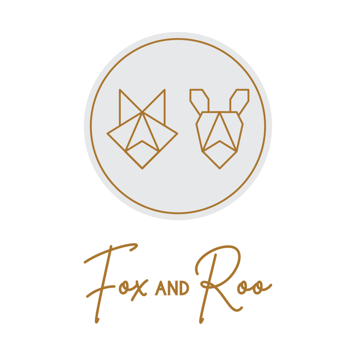 Fox and Roo Logo_Icon_Name_Colour