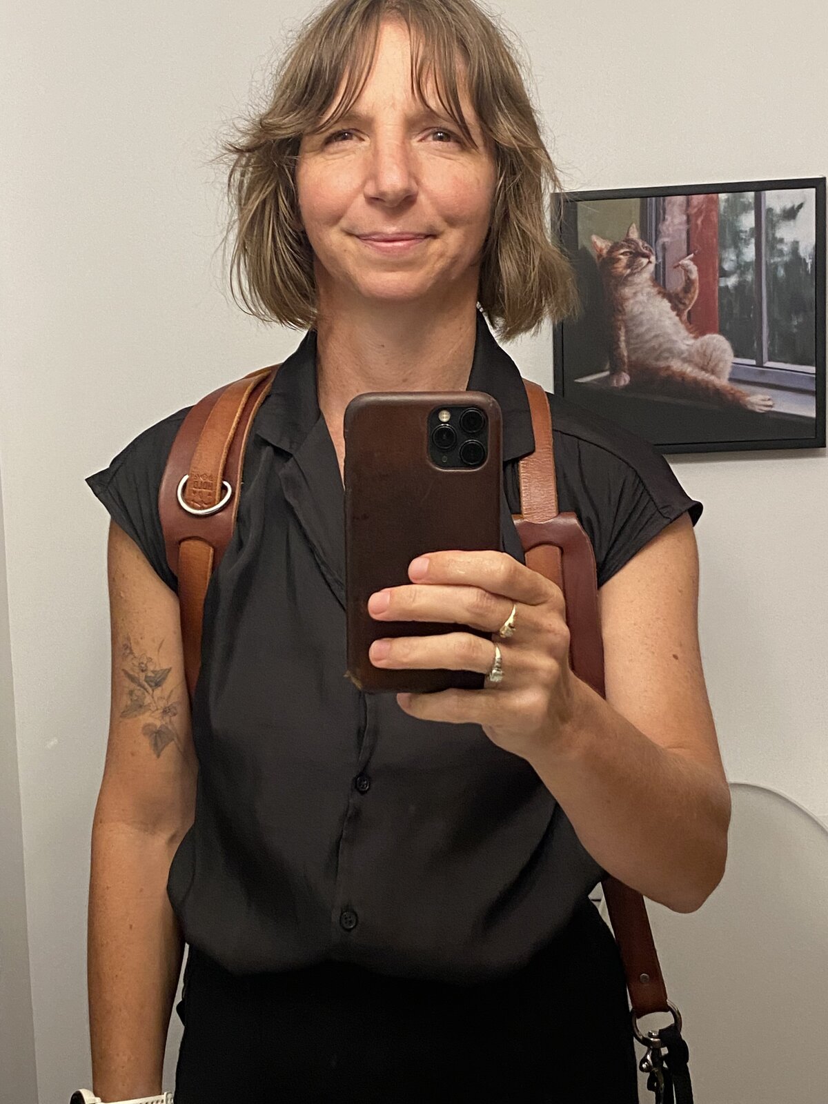 Pause for a selfie during an elopement. 