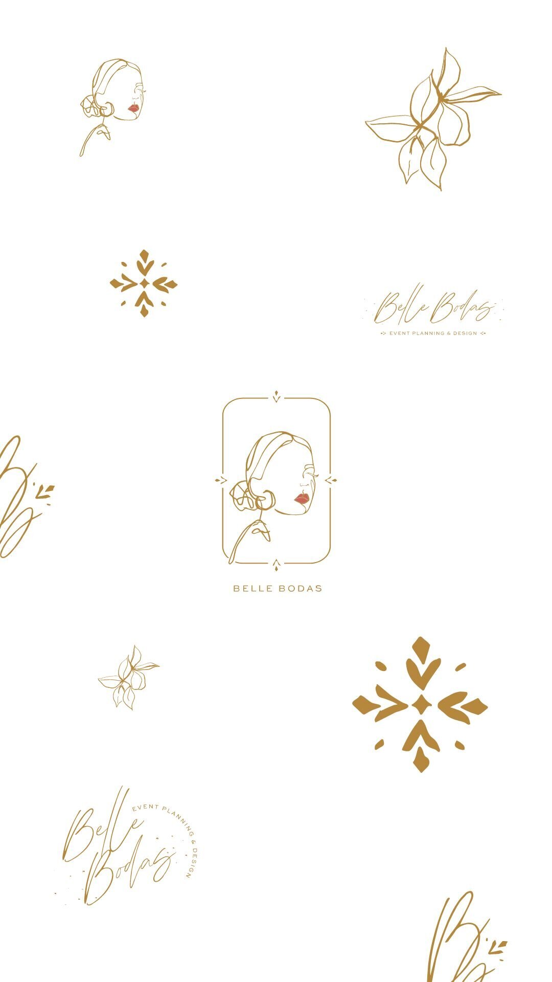 Foil & Ink branding & web design for Belle bodas events (4)