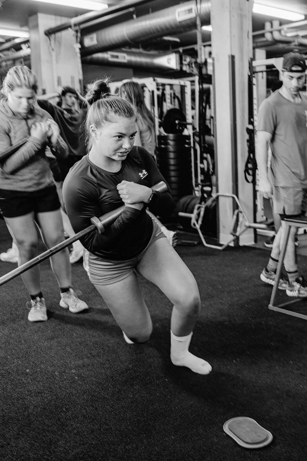 gym session in ski academy