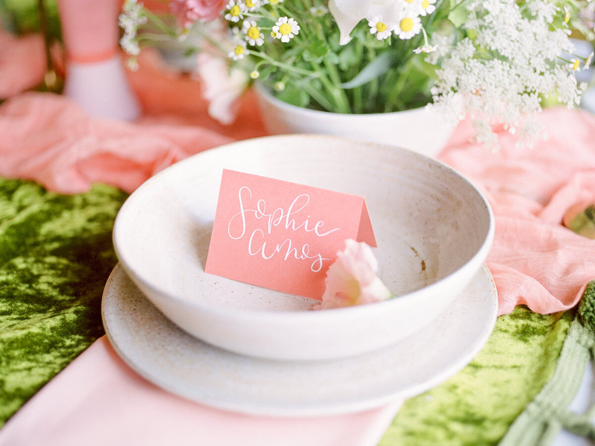 green-pink-wedding-reception-table-kassieanaphotography.com