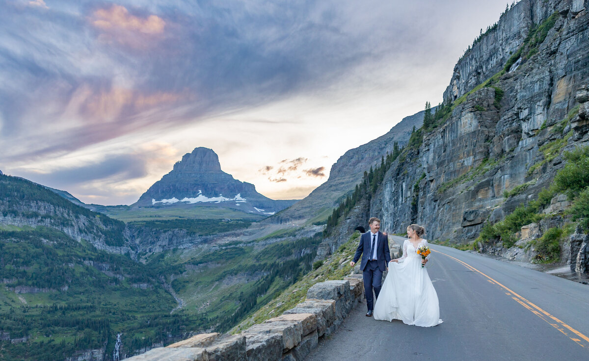 Glacier National Park Summer Wedding D&S (41)