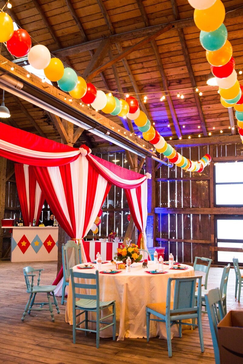 Circus Themed 1st Birthday Indianapolis Party Planner_0015