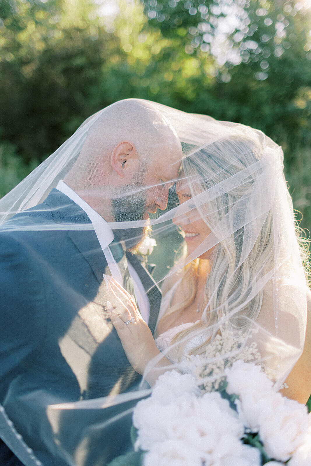 bride-and-groom-under-veil