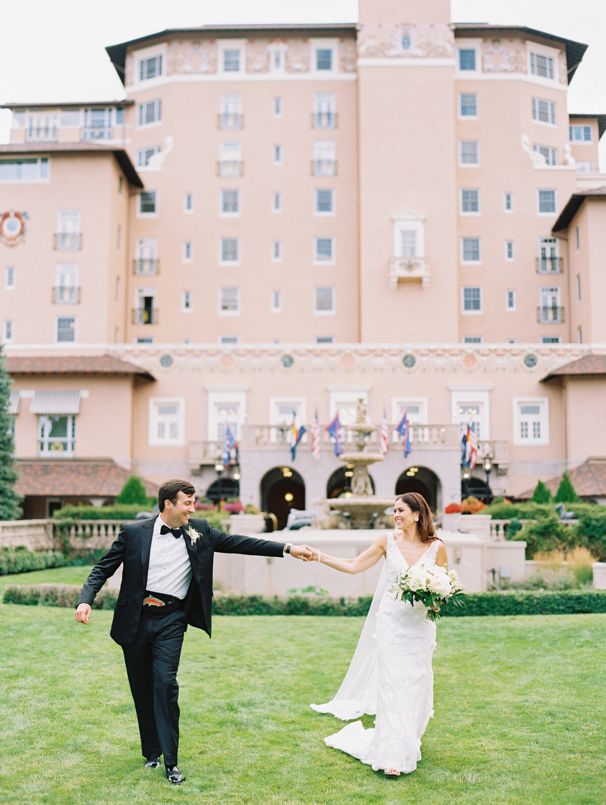 Bride and Groom Broadmoor