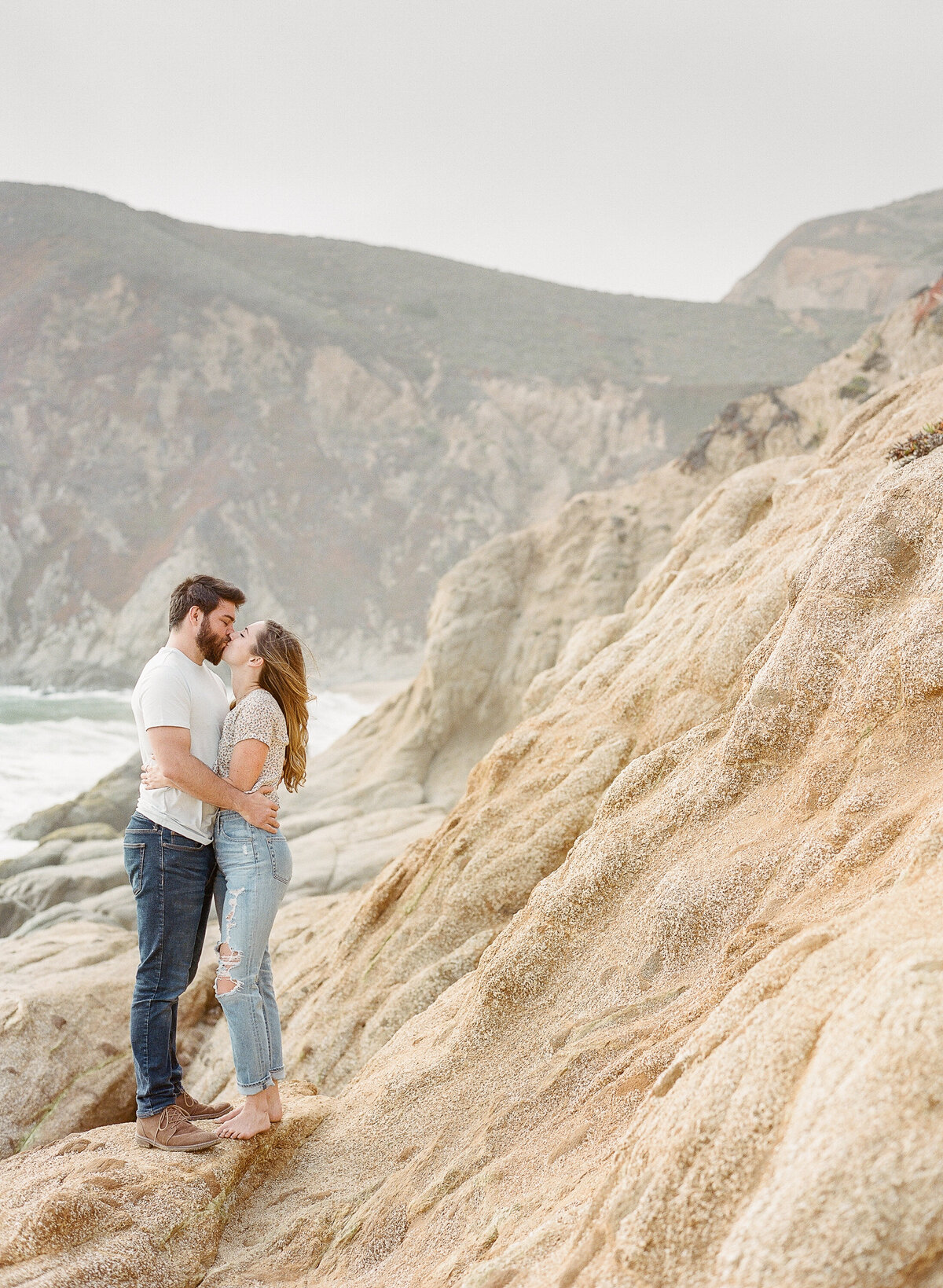 Gray whale cove engagement session-1