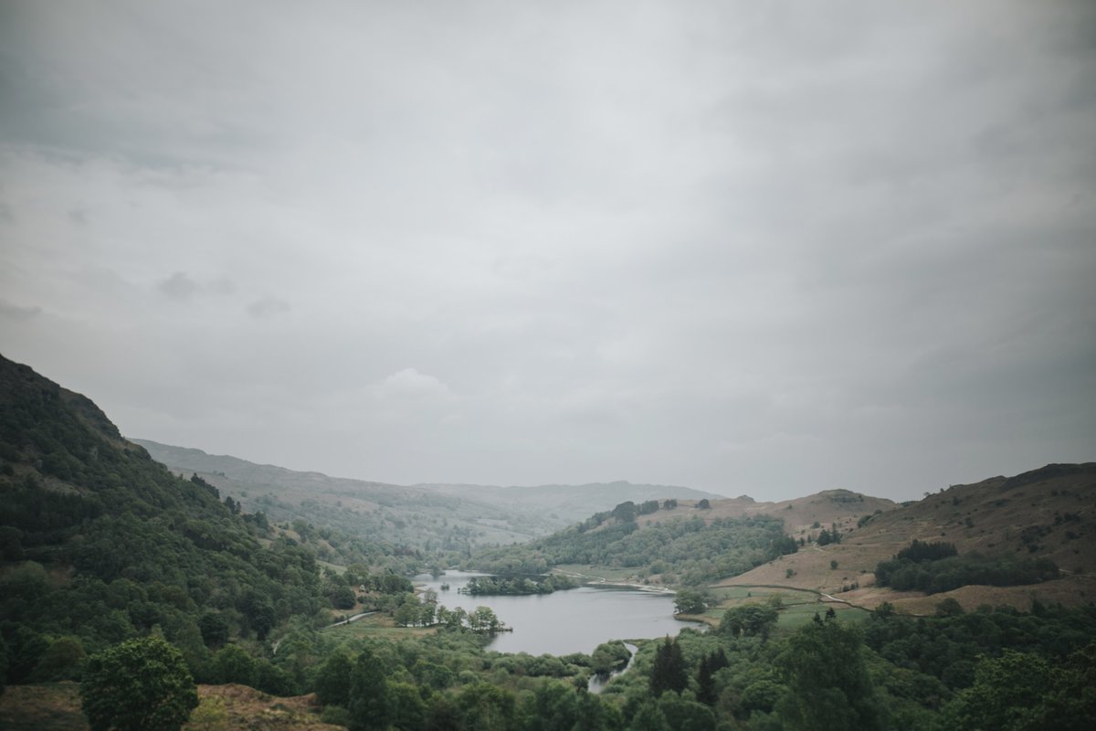 View of Lake District near Baldry's Grasmere