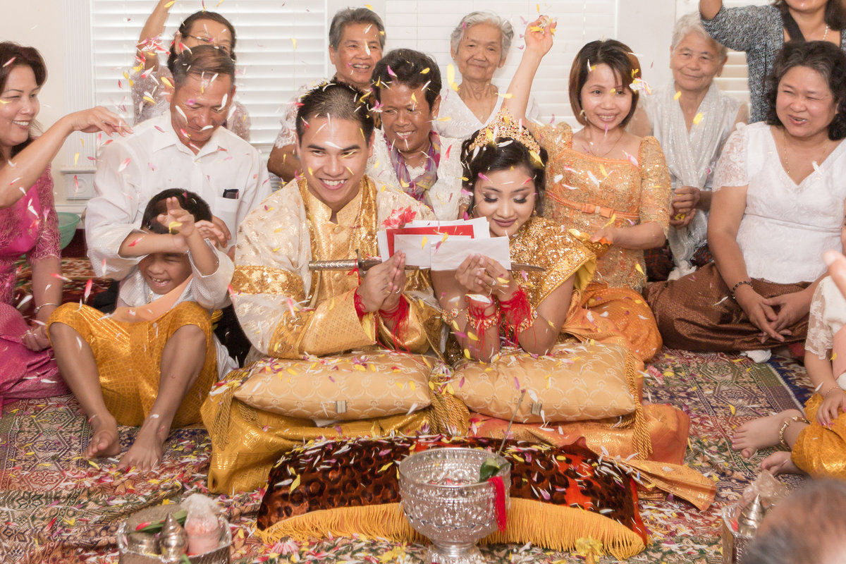Traditional Laos ceremony in Mobile, Alabama.