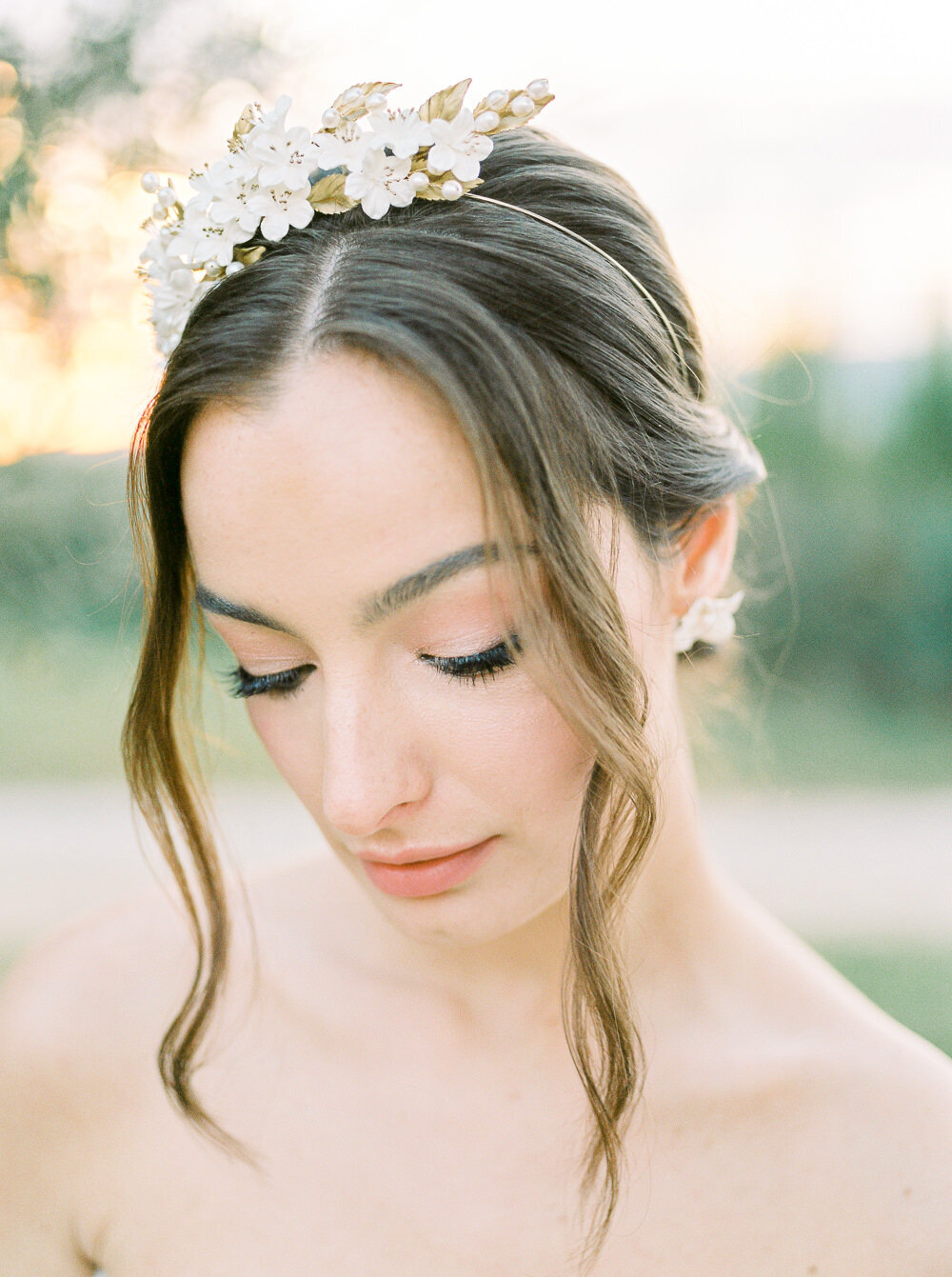 Stunning bridal Portrait - La provence wedding photographer - Juno Photo