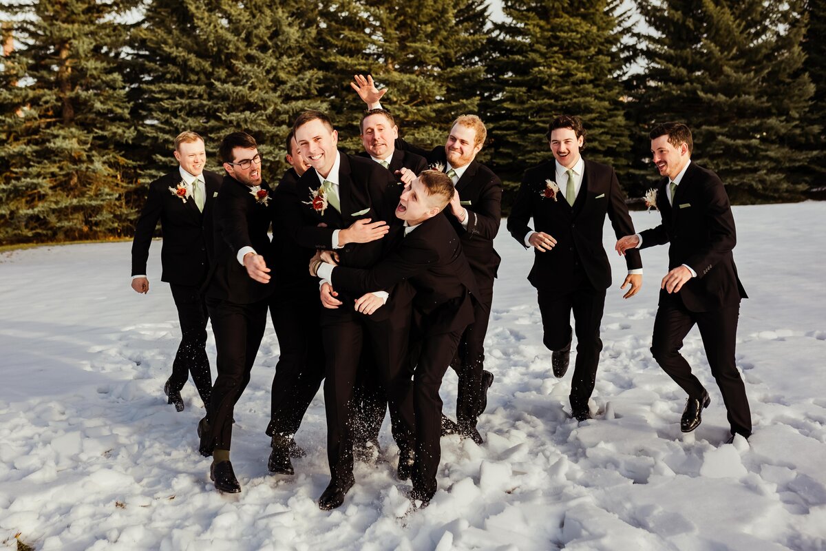 Fun North Dakota Wedding Photographer
