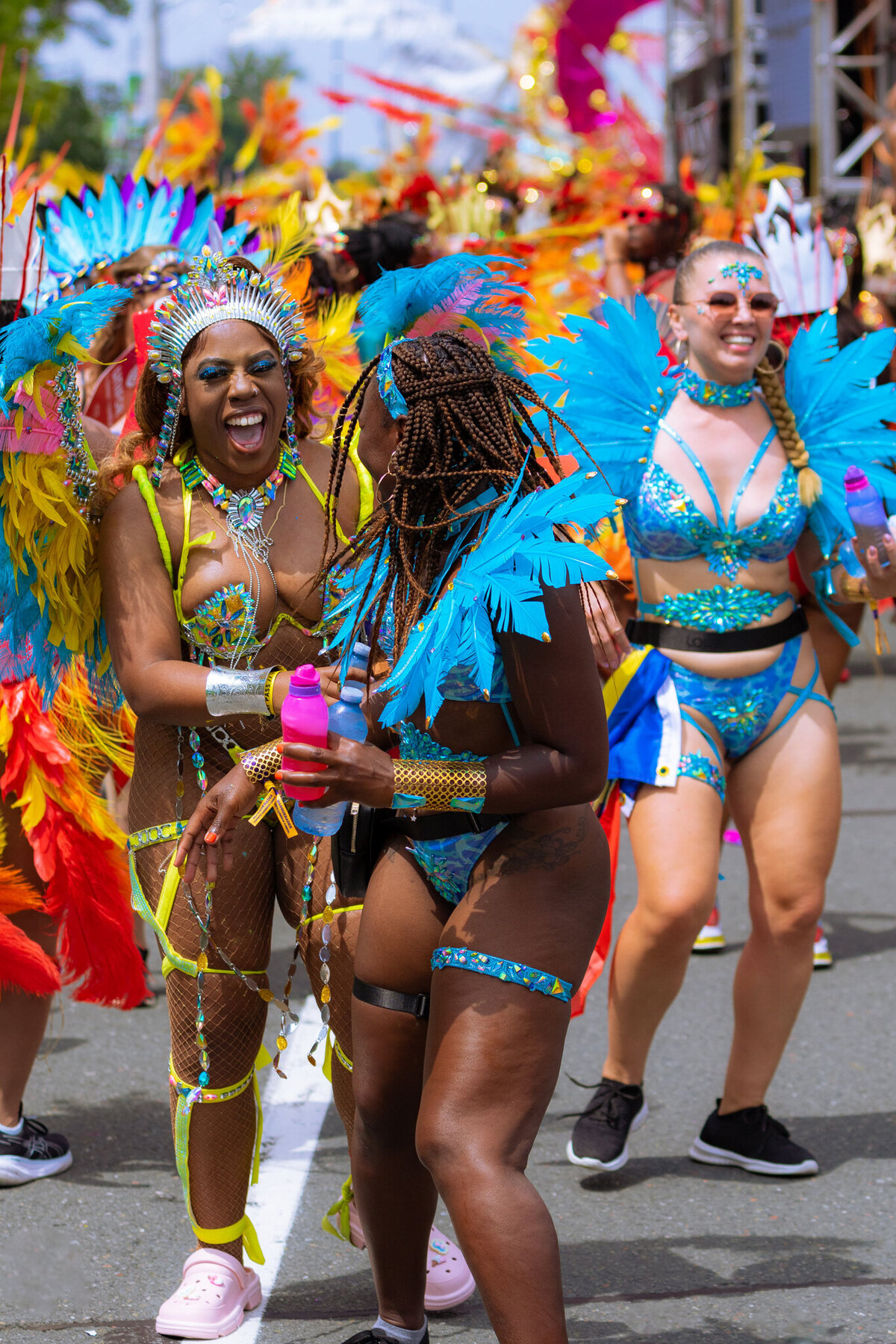 Photos of Masqueraders from Toronto Carnival 2023 - Sunlime Mas Band - Medium Band of The Year 2023-196