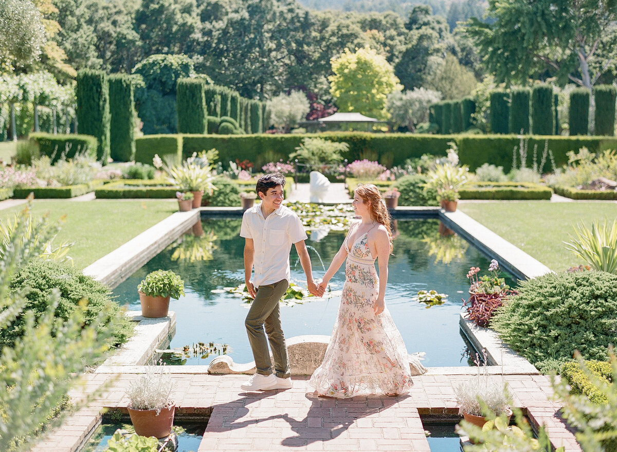 Filoli engagement photos in summer-2