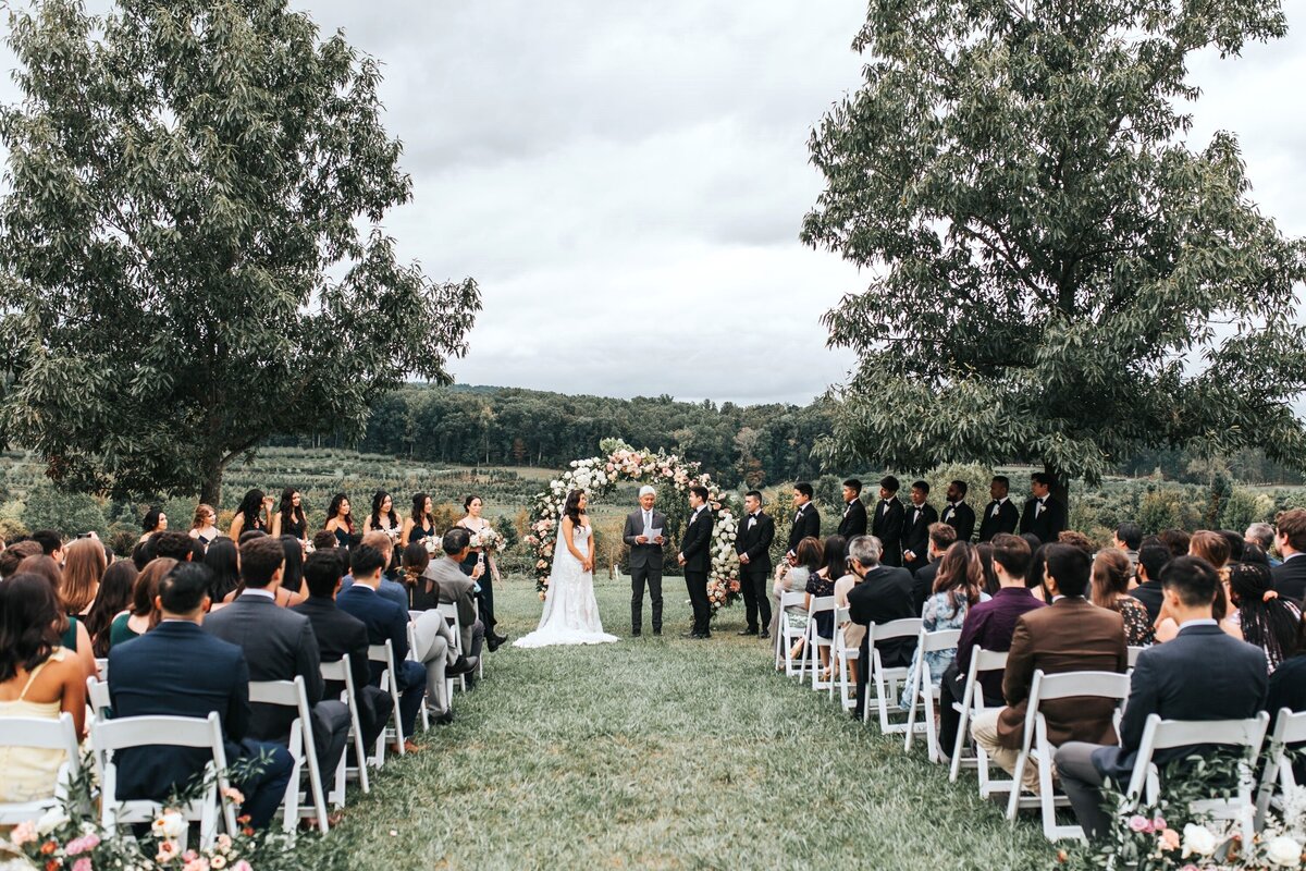 Event-Planning-DC-Wedding-Ceremony-The-Market-at-Grelen-Fall-Outdoor-Wedding-Ceremony