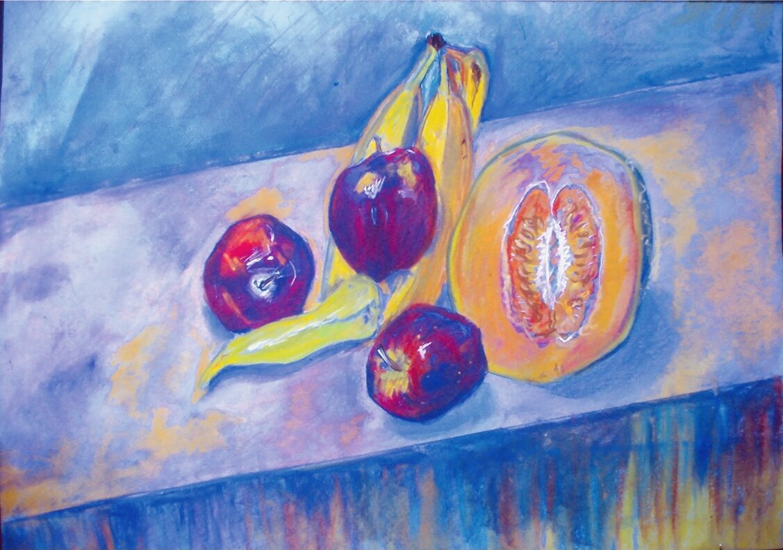 Banana Apples Cantelope