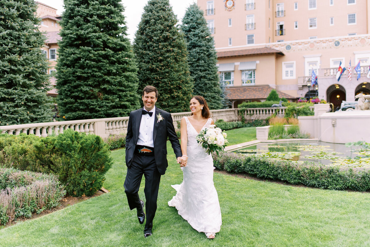 Bride and Groom Broadmoor