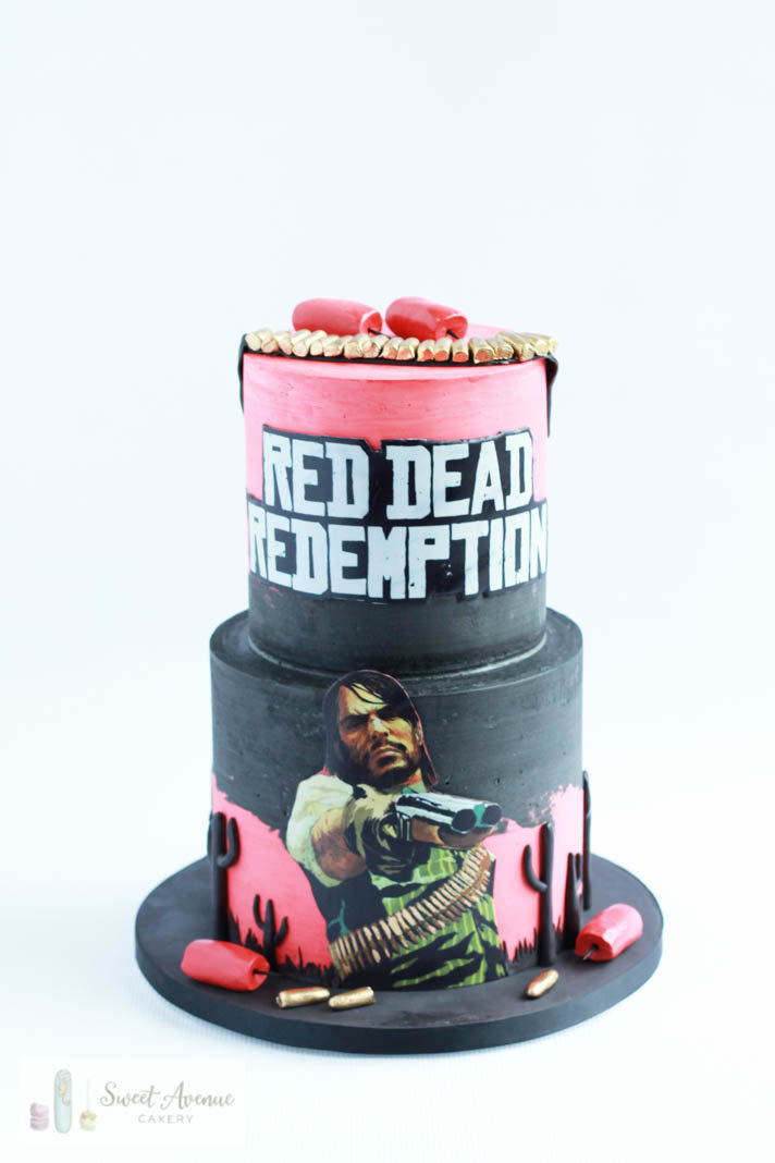 Red Dead Redemption 2 cake