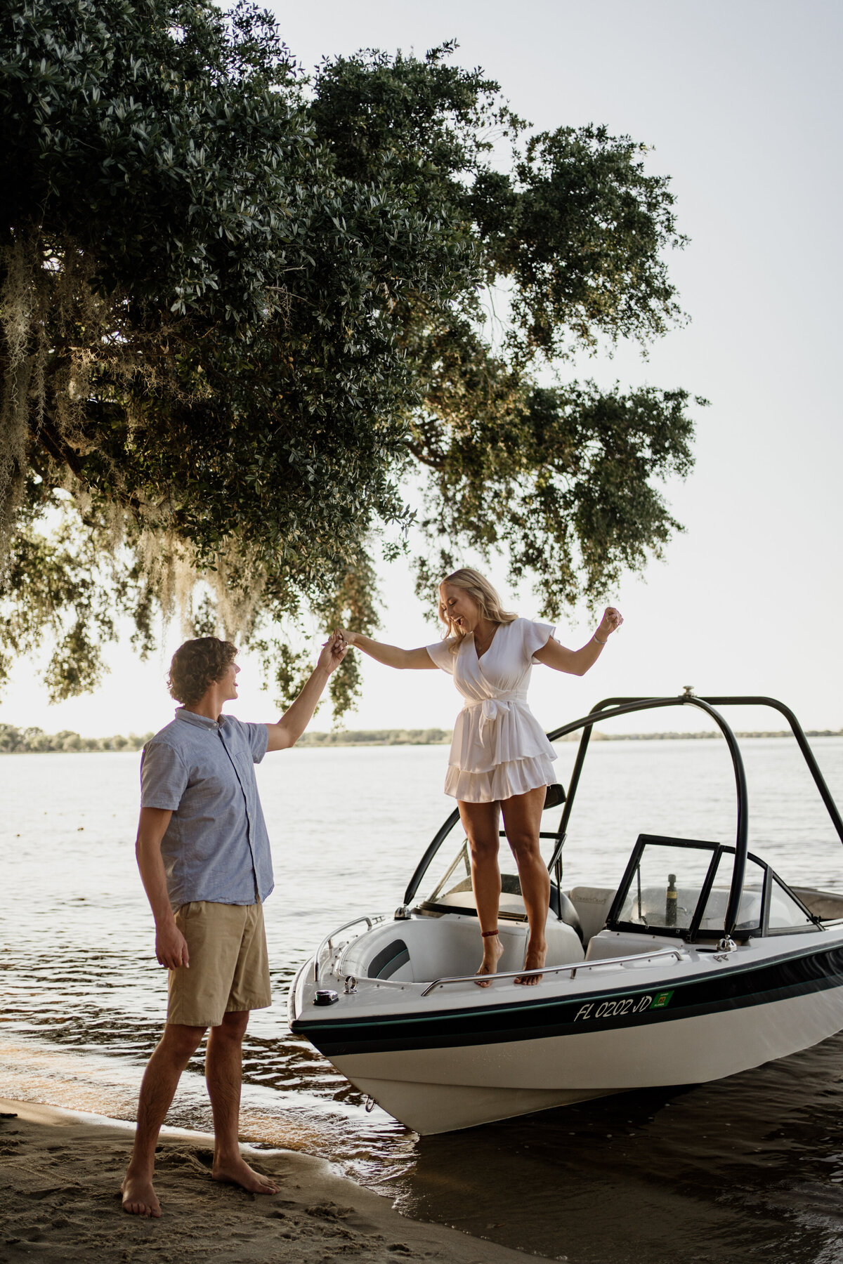 Millennium-Moments-Florida-Wedding-Photographer-Boat-Enagement-Session-Lake-FAV-36