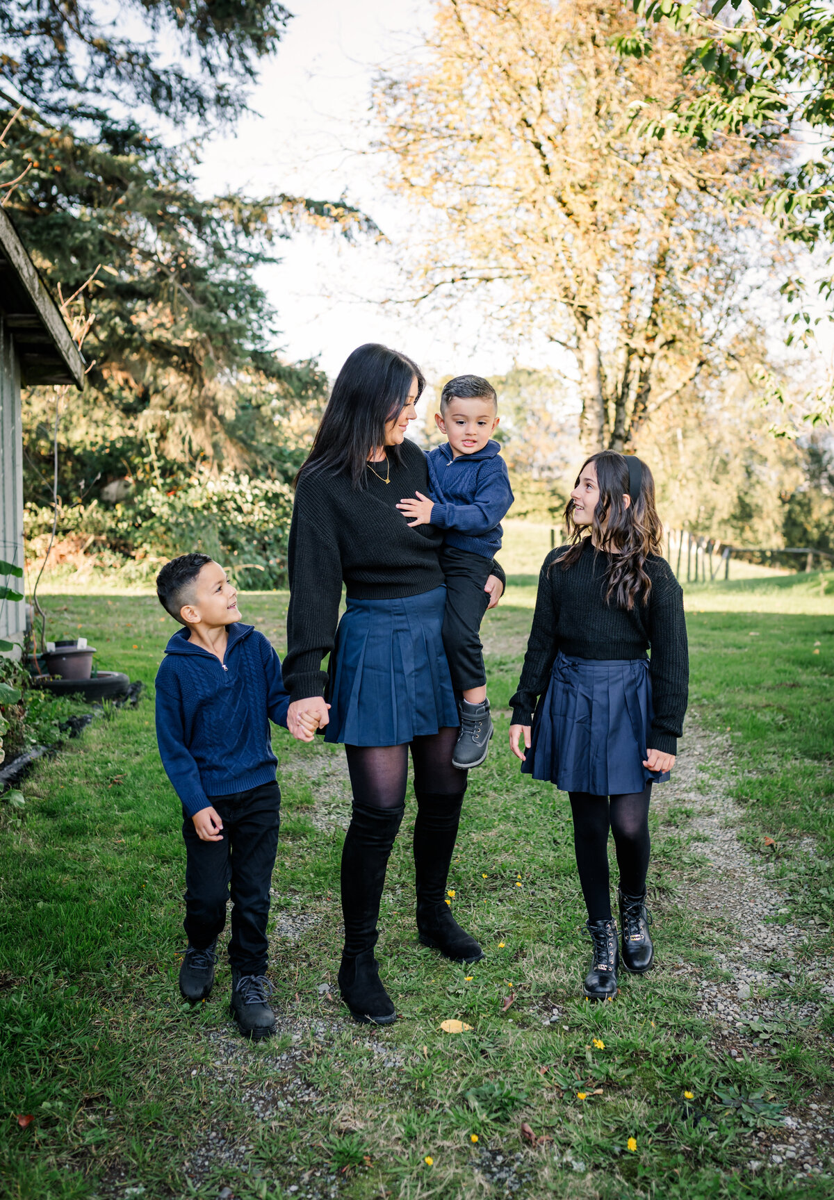 Blue-Black-family-photo