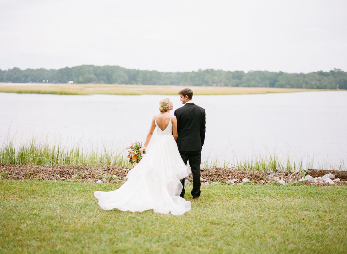 Charleston Newlyweds waterfront wedding