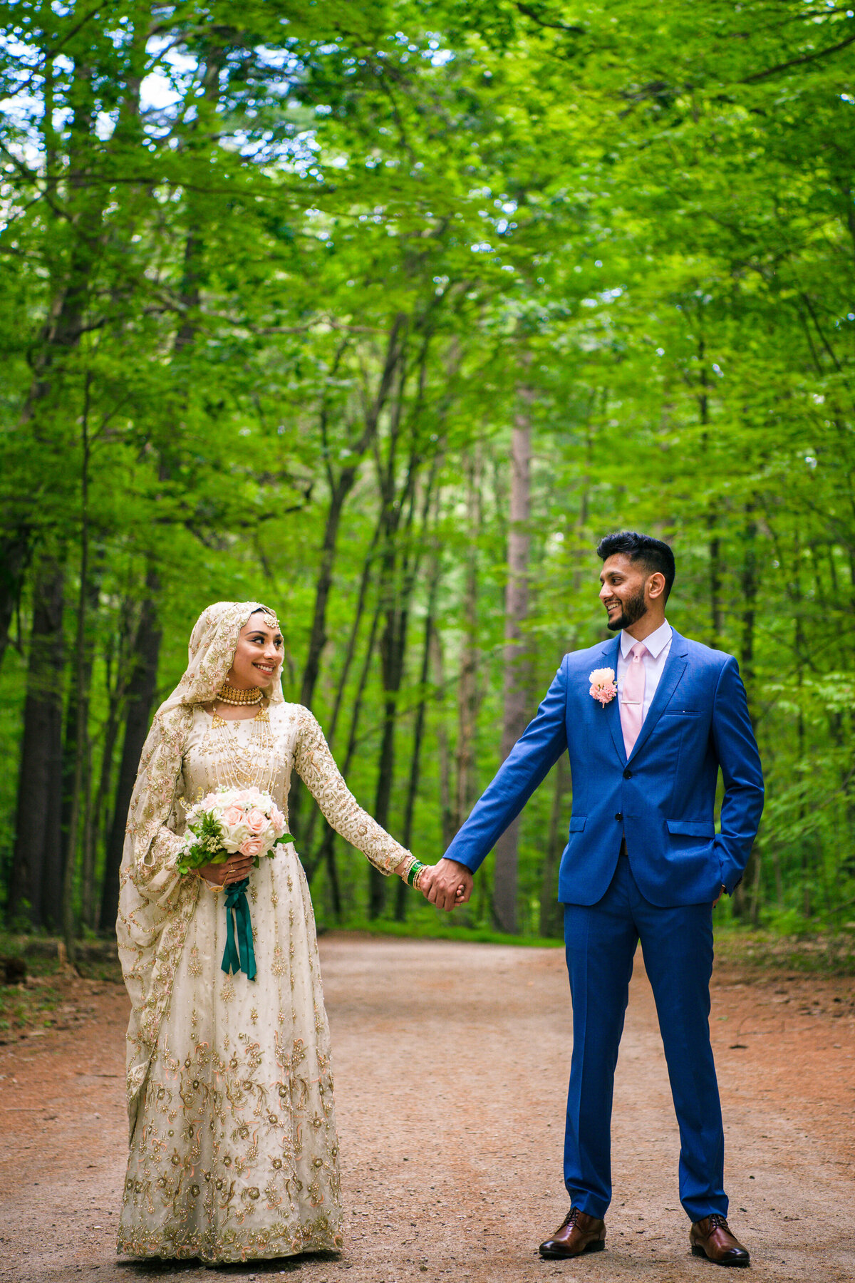 Nashua New Hampshire Muslim Outdoor Wedding