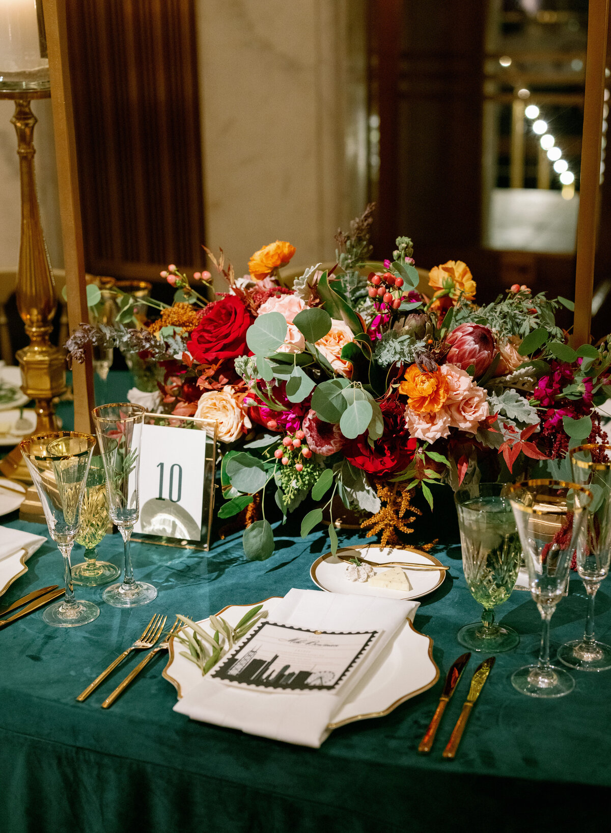 Autumn at The Old Post Office Olivia Leigh LK Events Best Chicago Wedding Planner42