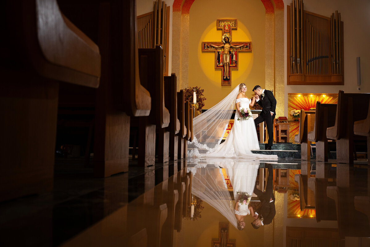 christian-bride-groom-church-reflection-nj-marlboro