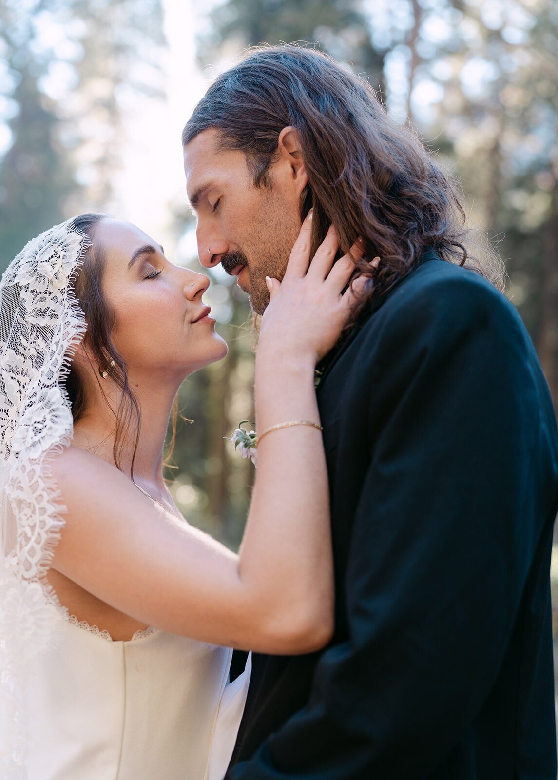 Yosemite Valley Elopement Nose to Nose