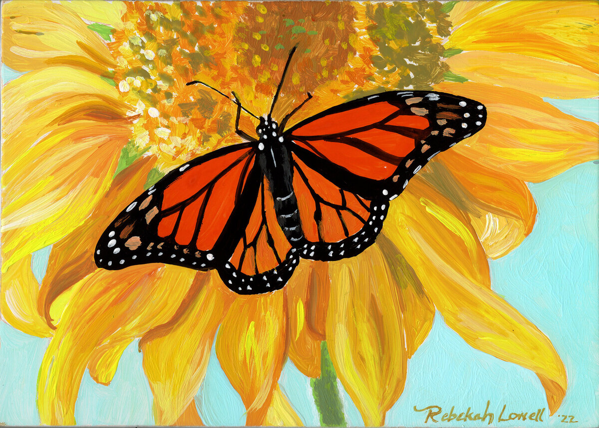 New Sunflower Monarch 300dpi