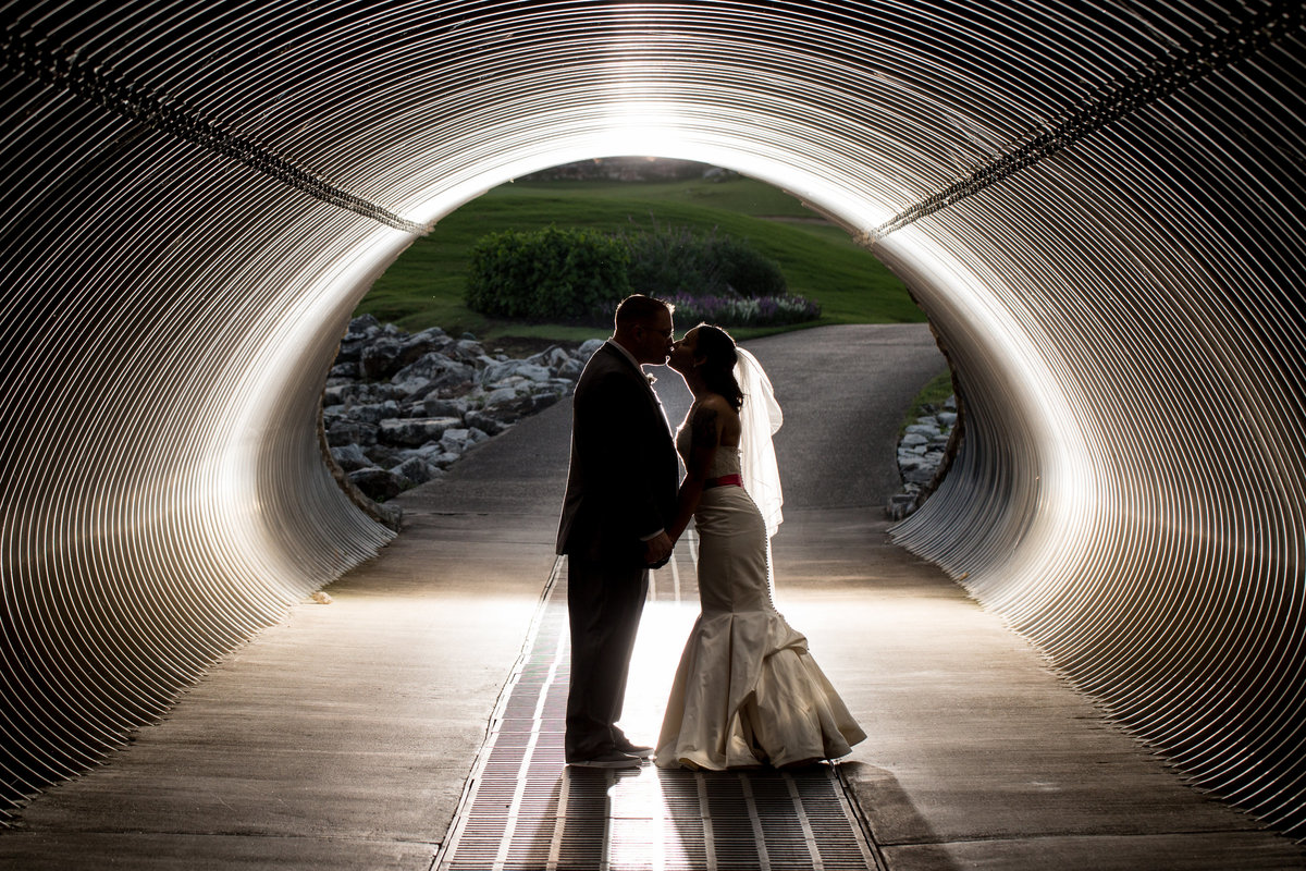 san antonio wedding photographer bride groom tunnel San Antonio, TX