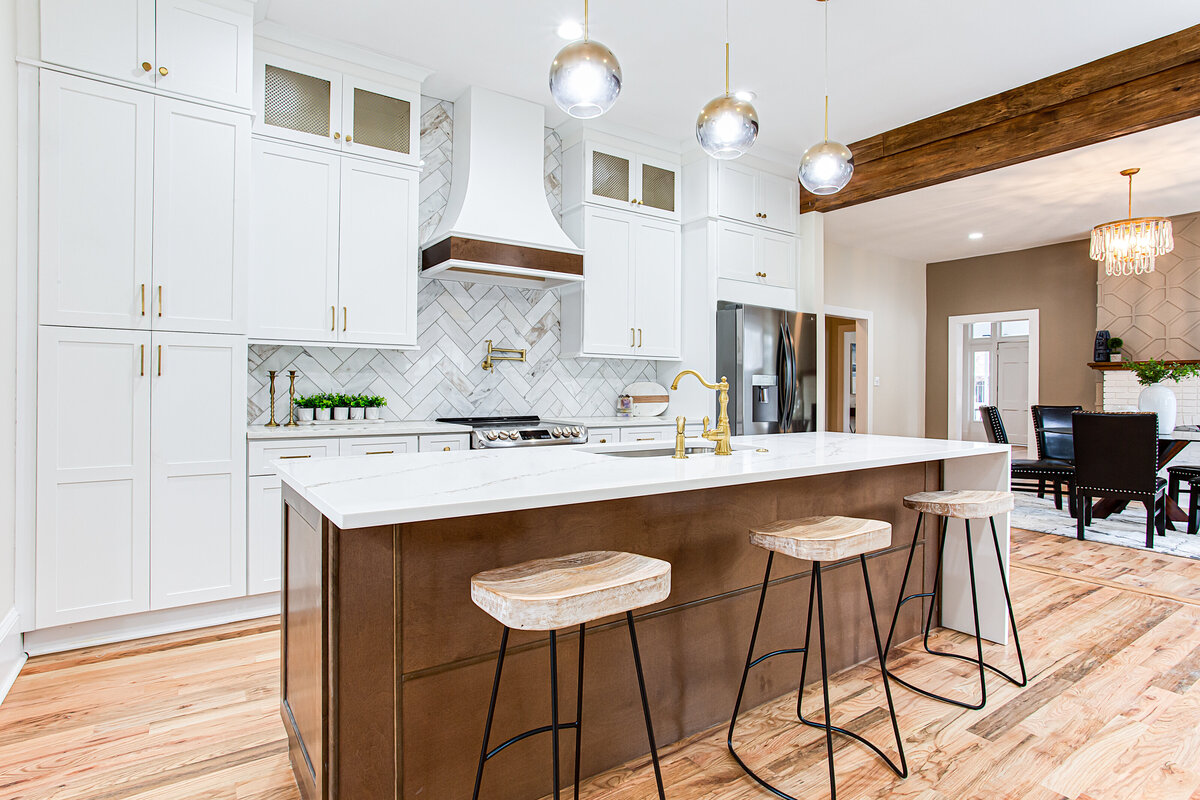 A simple but good looking kitchen design