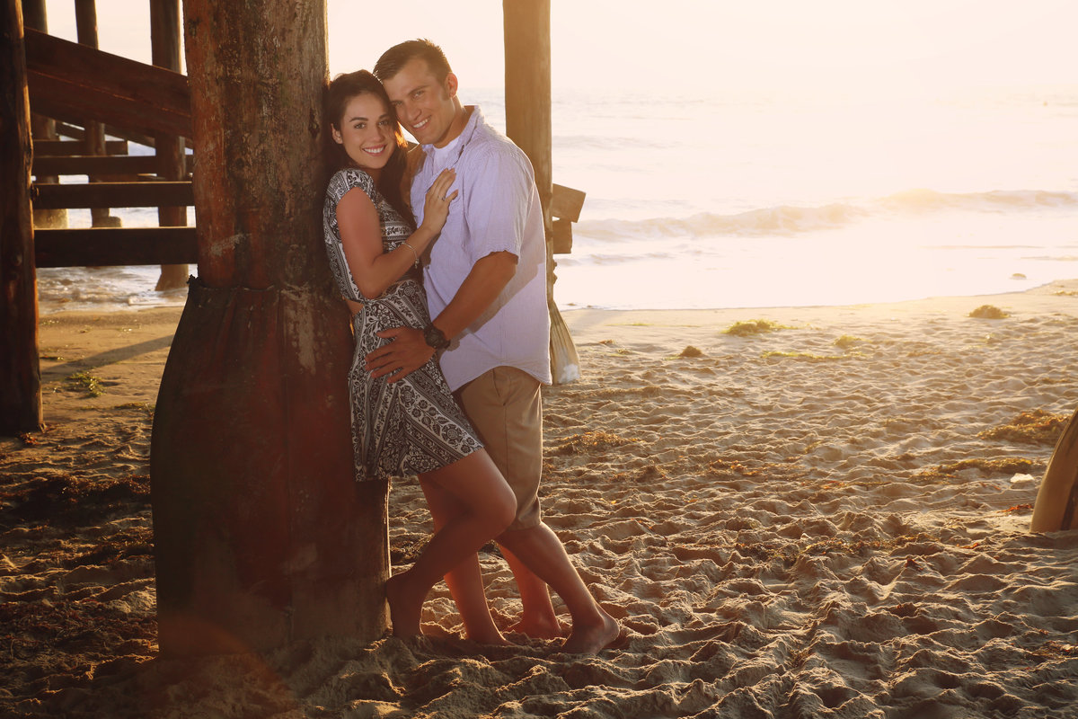 Engagement session at Pacific Beach San Diego, CA