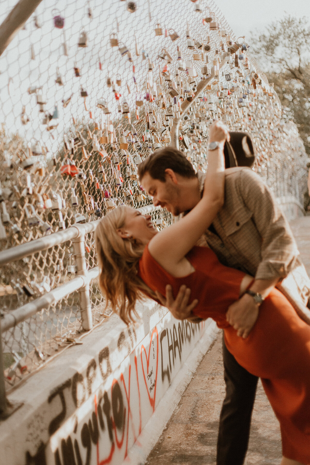 Romantic Engagement Shoot - Buffalo Bayou Park, Houston Texas-72