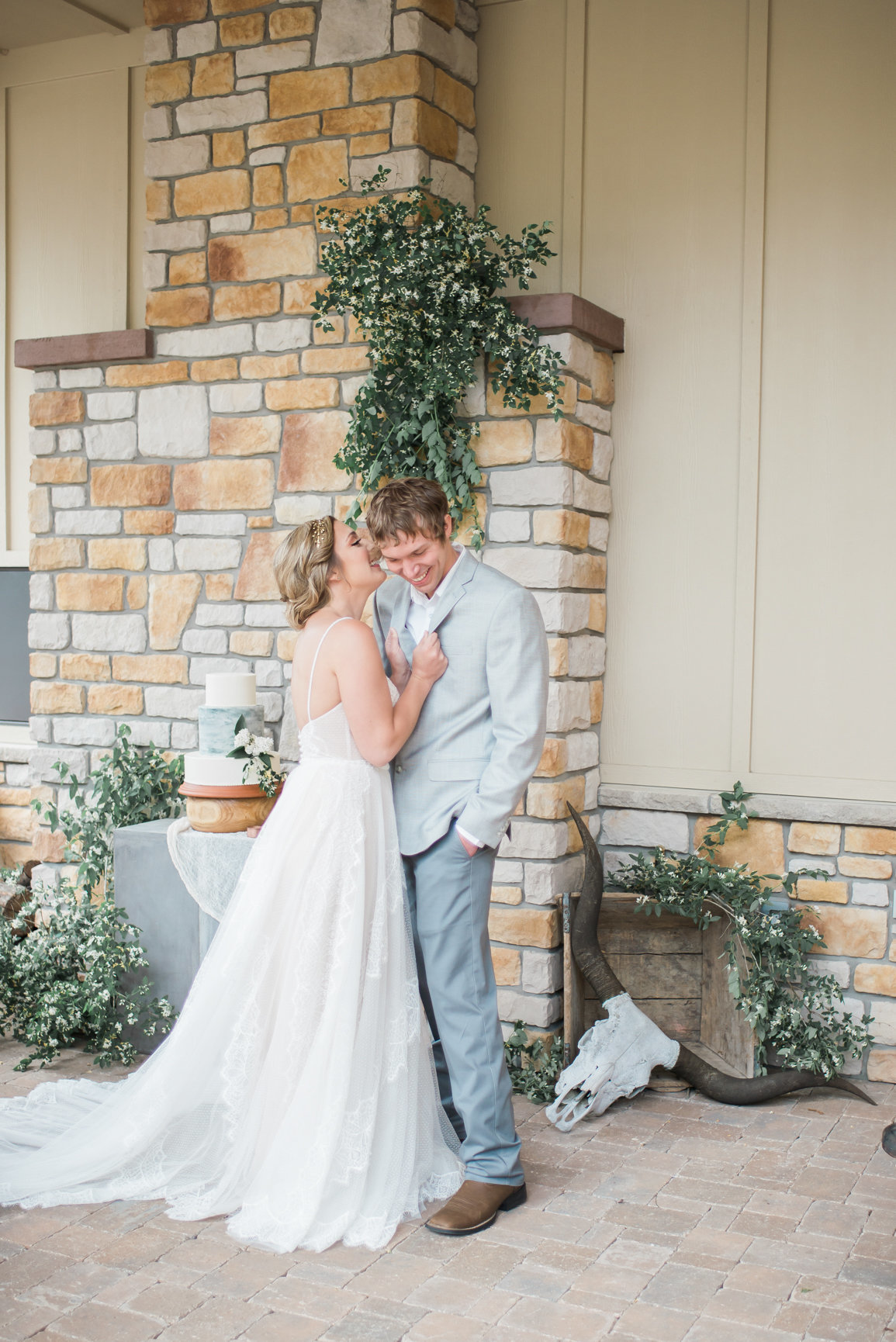 Rustic Modern Deer Ranch Wedding-1